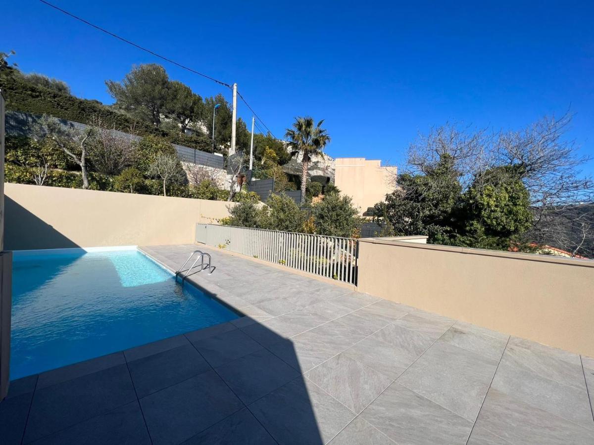 Magnifique 3 Pieces Vue Mer - Eze Apartman Kültér fotó