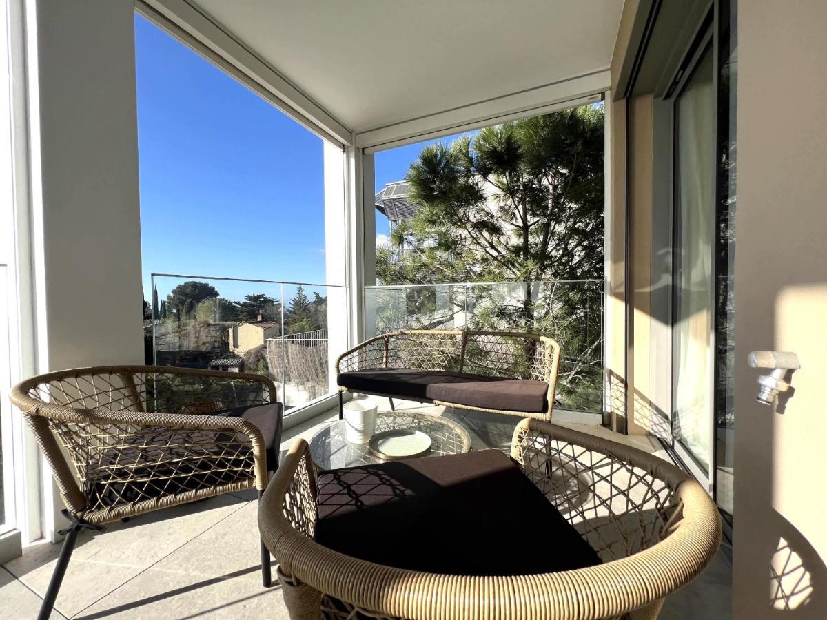Magnifique 3 Pieces Vue Mer - Eze Apartman Kültér fotó